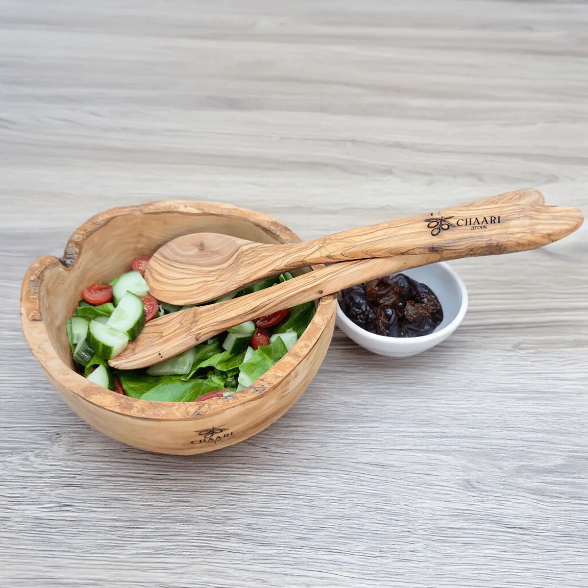 Olivenholz-Kochlöffel - 30 cm