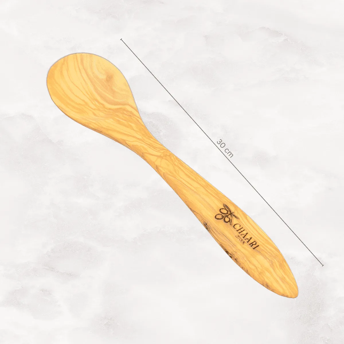 Olivenholz-Kochlöffel - 30 cm